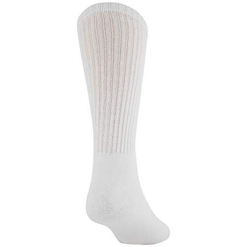 GOLDTOE Men's 656S Cotton Crew Athletic Socks, Multipairs, White (6-Pairs), X-Large by GOLDTOE - Image 5