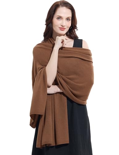 RYYOYY Soft Cashmere Blend Wrap Chic Scarf Stole for Women