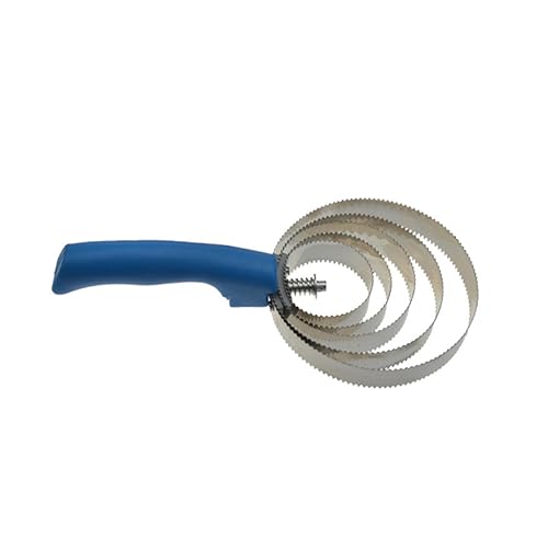 BESPORTBLE Ergonomic Handle Steel Curry Comb by Suort Spring Curry for Horse Smooth Sides for Curry Comb for Horse Random Color