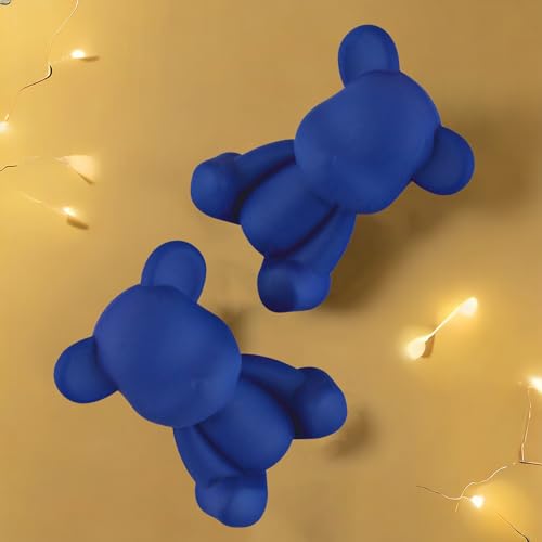 Image of Lucky Jewellery Designer Trendy Teddy And Rabbit Design Earring Stylish Teddy Bear Stud Earing | Cute Cartoon Earrings For Girls & Women (CHEP-TEDDY-PARENT)