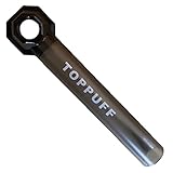 【 日本正規代理店 】 Top Puff パイプスクリーン5枚入 ボングコンバージョンパーツ 水パイプ ボング 作成キット ペットボトル を パイプ にできる ガラスパイプ と マウスピース カラー (ブラック)