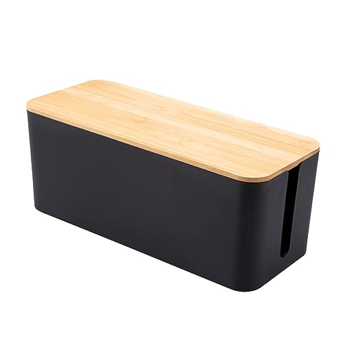 Boîte de gestion de câbles et organisateur de bureau pour multiprises