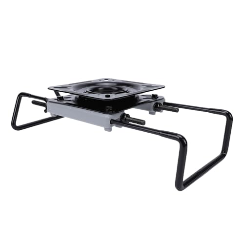 Support de base pivotant pour siège de bateau avec pince réglable en fer et PVC