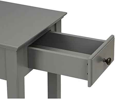 ACME Furniture Bertie Side Table, Gray, One Size