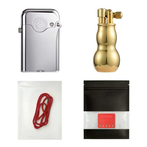 Thorens Lighter Bundle - with 2 Unique Kerosene Lighters (Classic