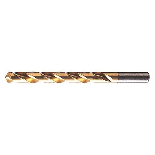 Chicago Latrobe T Dia. 4-7/8" OAL TiN Coated High Speed Steel Jobber Length Drill