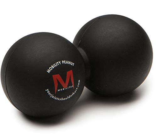 Mobilitas Mobility Peanut Ball - Peanut Ball Massage & Deep Tissue Mobility Ball. Stronger Grip And Durability - Extra Firm - Cleans & Sanitizes Easily #TOP3