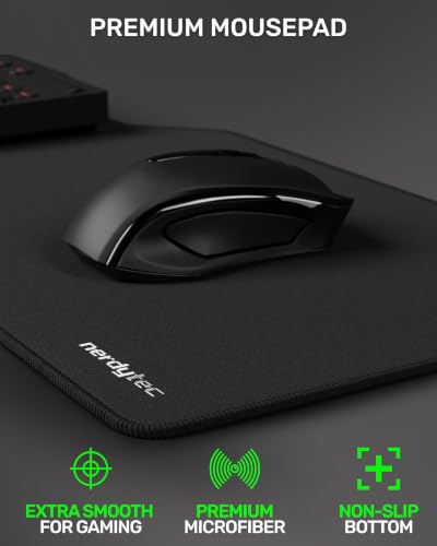 Image of Couchmaster XXL Mouse Pad, 80x25.5cm, Perfect for CYCON, Non-Slip, Premium Microfiber, Ultra-Smooth, Ergonomic Gaming Mousepad
