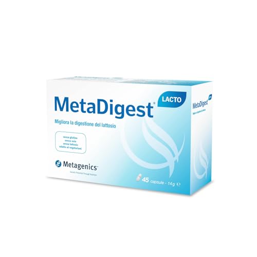 Metagenics - MetaDigest Lacto - Migliora la Digestione del Lattosio - 45 Capsule