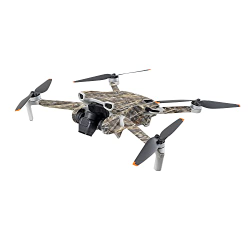 Image of MightySkins Carbon Fiber Skin Compatible with DJI Mini 3 - DRT | Protective, Durable Textured Carbon Fiber Finish | Easy to Apply | Made in The USA