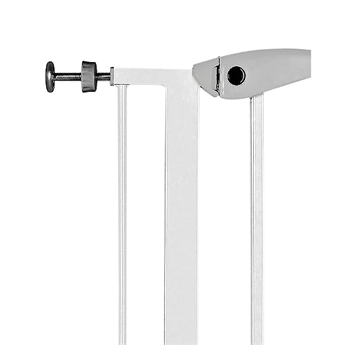 Trixie 39451 Hunde-Absperrgitter, Metall, 75–85 × 76 cm, weiß