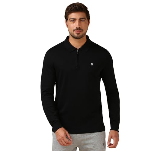 Image of Van Heusen Men's Cotton Regular Fit T-Shirt