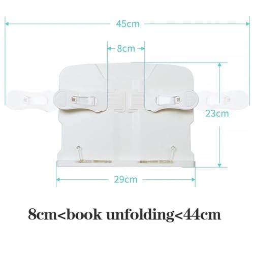 Support de lecture au sol haut de gamme stable avec pupitre articulé - 7