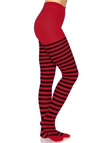 Leg Avenue Women's Nylon Striped Tights