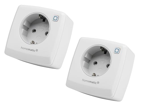 Preisvergleich Produktbild HOMEMATIC IP 157337A0, Schalt-Messsteckdose, 2 Stück