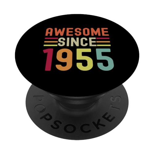 Legend Since 1955 - Traje de cumpleaños para hombres y mujeres PopSockets PopGrip Intercambiable