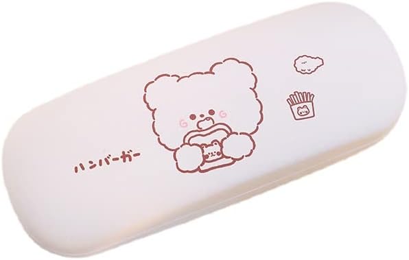 Kawaii - Fundas rígidas para lentes de cáscara rígida, bonita funda protectora de anime para artículos de regreso a clases