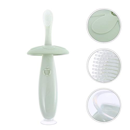 STOBOK 1 Conjunto de Escova de Dentes de Bebê Escova de Dentes de Treinamento Infantil Com Cerdas Ma