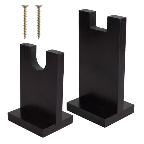 MiOYOOW Présentoir à Fusils, Support de Rangement pour Armes à Feu, Accessoires d'armes de Poing, Porte-Fusil Autonome Stable en Bois avec Patins...