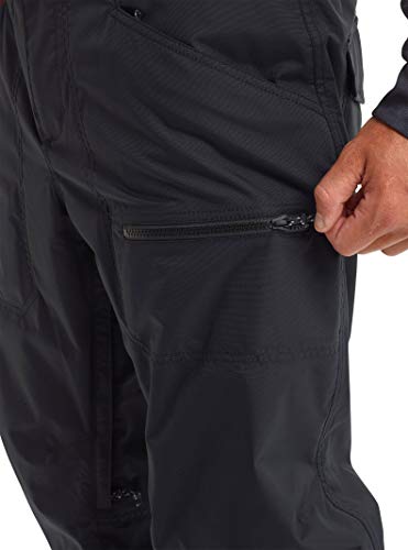 Burton Calça masculina com isolamento discreto, preto verdadeiro, PPP