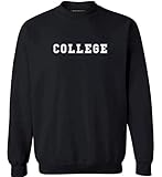 Awkwardstyles College Sweater Animal House Sweatshirt L Black