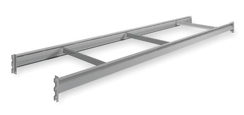Tennsco BPB-96-24 Welded Steel Bulk Storage Deck Level, 2150 lbs Capacity, 96" Width x 24" Depth, Gray