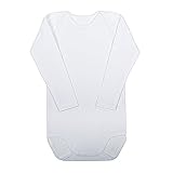 2800 Body térmico afelpado bebé cuello americano – Algodón suave y cálido – Ferry’s – Ideal para invierno (Blanco, 12 meses)
