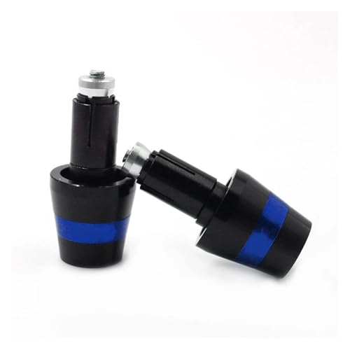 Sturzbügel Für Suzuki GSF 250 400 1200 1250 Für BANDIT 600 600S 650 650S 650N Motorrad Lenkergriff Lenkerenden Gegengewichtskappen Steckerschieber(Blau)