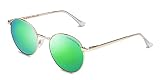 CLANDESTINE Model Matte Black Green - Gafas de Sol Polarizadas Hombre & Mujer