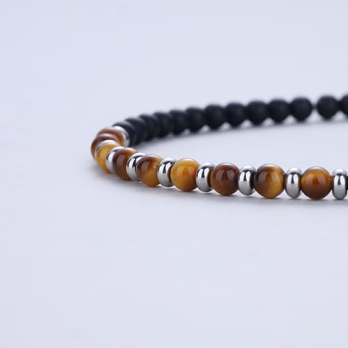 Pulsera de cuentas Onyx para hombre y mujer miniatura 4