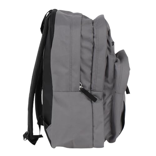Jansport Large Capacity Big Student Backpack JS0A47JK 7H6 Casual Bag Side Pocket PC Compartment (Gray/F/Men's, Lady's) [Parallel Import]4