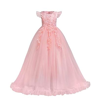 children's blush bridesmaid dresses