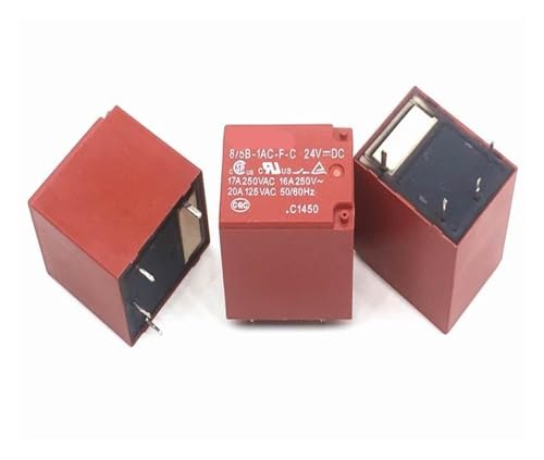 Relais 22F-1A-12V 24V 17A commutateur compact 4 broches pour circuits imprimés - 3
