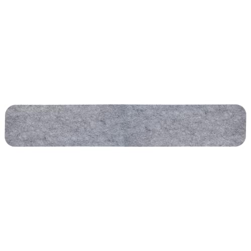 HomeProtect® | Festbank bierbank - zitmat SUPERDÜNN 2 mm - zelfklevende zitmat, waterbescherming, verwarmend, antislip - wasbaar - grijs (196 x 24 cm)