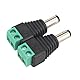 Leloco 10 Stück DC Stecker Hohlstecker 5,5 x 2,1 - Kompatible DC Adapter und Dc Kabel - Ideal für CCTV - Kameras, LED - Leisten Und Mehr