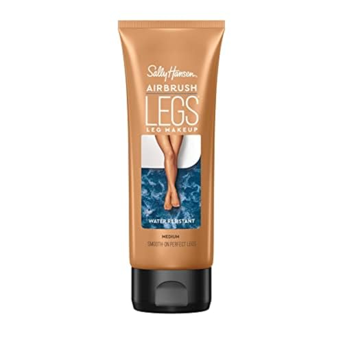 Sally Hansen Airbrush Legs®, Leg Makeup, Medium, Easy Application, Flawless