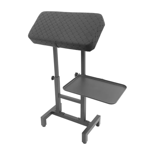 WFIETN - Plateau de salon pour tatouage, support d'accoudoir avec hauteur réglable, chariot de tablette de salon, plateau de tatouage, bureau pour bras, mains, poignets, épaules