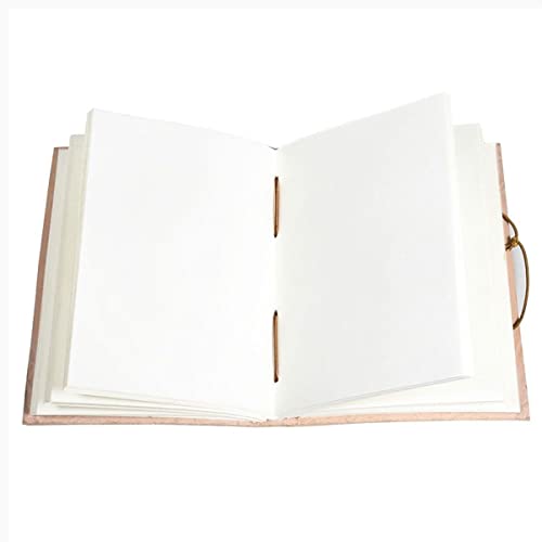 Carnet de notes mandala couverture cuir véritable finition artisanale - 2