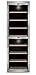 Produktbild CASO WineComfort 180 Design Weinkühlschrank für bis zu 180 Flaschen (bis zu 310 mm Höhe), zwei Temperaturzonen 5-20°C, Getränkekühlschrank