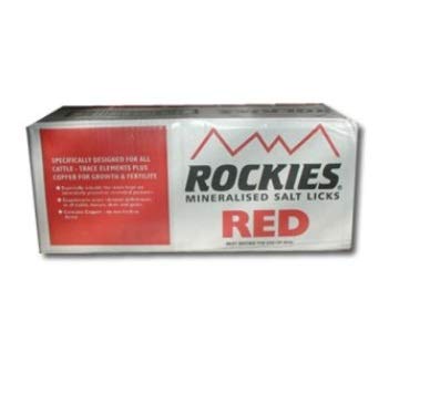 Rockies Red 20kg Mineralised Salt Licks