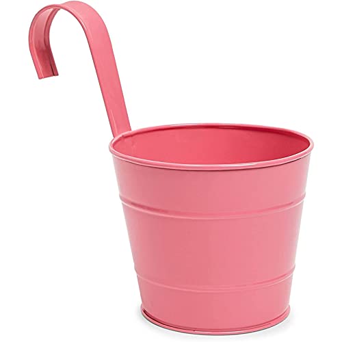 Juvale Powder-Coated Hanging Planters With Hook (4.5 In, 3 Colors, 6 Pack) #TOP2