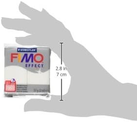 Miniatura 2 de Staedtler Fimo Effect - Arcilla polimérica de 2 onzas, blanco brillante