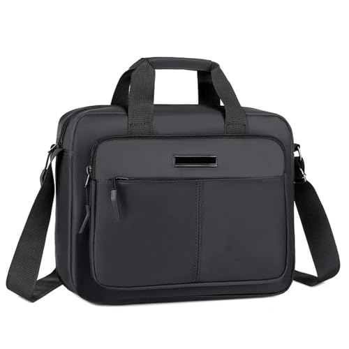 Mallette multifonctionnelle d'affaires noire avec finitions soignées - 5