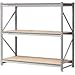 Extra High Capacity Bulk Rack with Wood Decking 60"W x 24"D x 96"H Starter