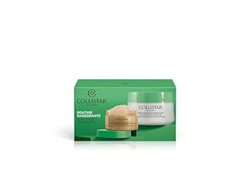 Collistar Cofanetto Corpo,Routine Rassodante, Efficacia Drenante, Crema Rassodante Intensiva 400 ml + Talasso Scrub Anti-Acqua 150 gr