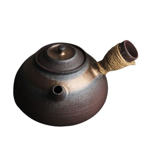 Bouilloire en verre et tasse en céramique Q-Q187 de style rétro