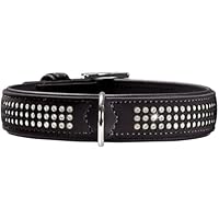 Hunter - Softie Halsband für Hunde 32-40cm rosa Farbe