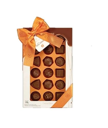 CESTA DE CHOCOLATES PREMIUM CACAU SHOW LA CREME DE LUXO COM 12 itens