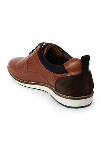 Image of Louis Philippe Men Leather Oxfords