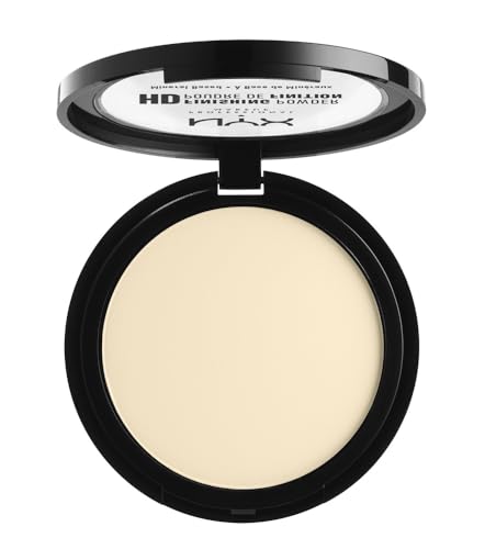 NYX PROFESSIONAL MAKEUP HD Finishing Powder, Pressed Setting Powder - Banana